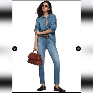 Mother NWTs Mid Rise Dazzler Ankle When The Time Is Right